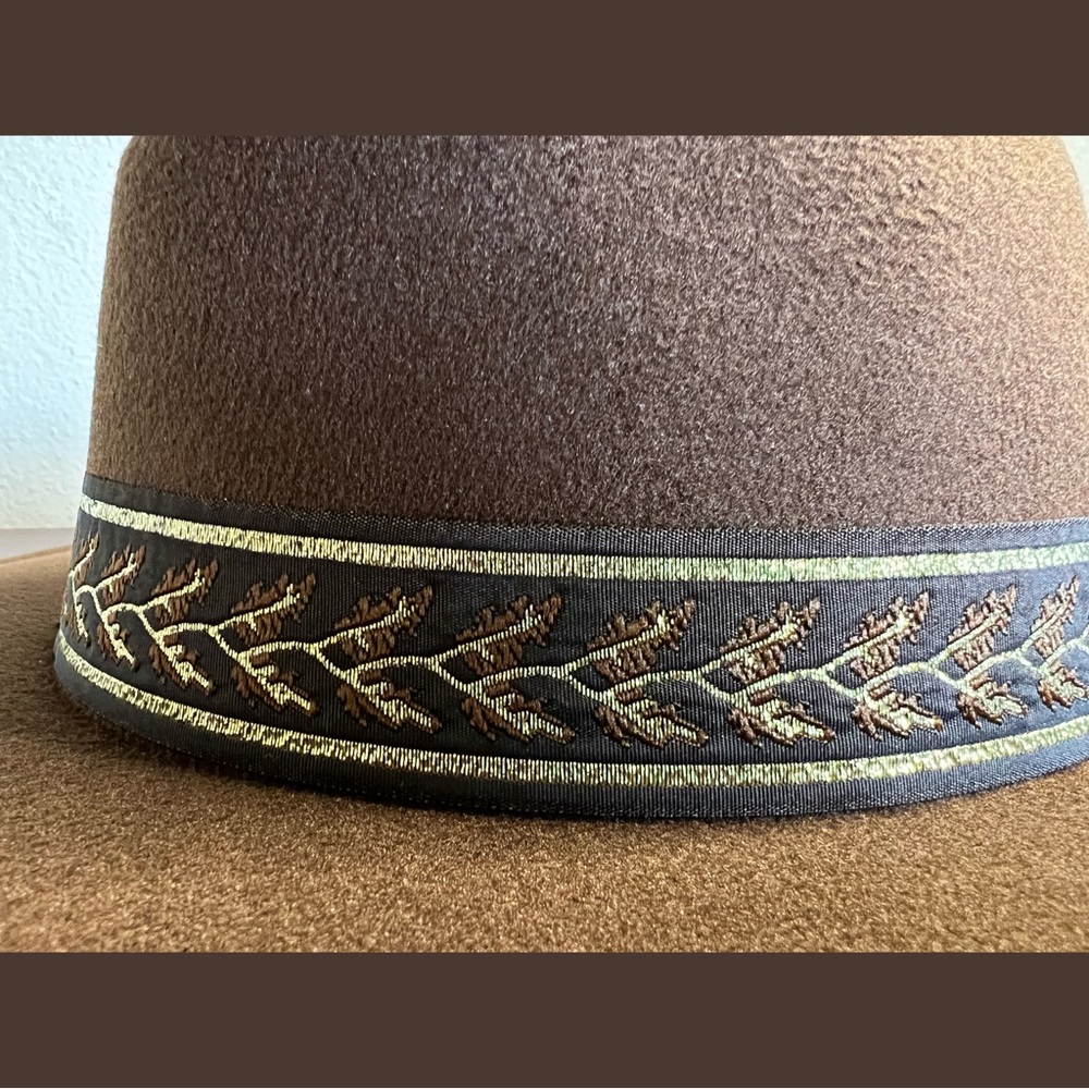 Wide Brim Boater Hat View 6